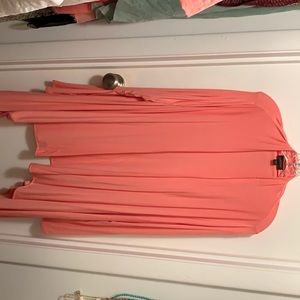 JJill Wearever Collection LT Coral Cardigan